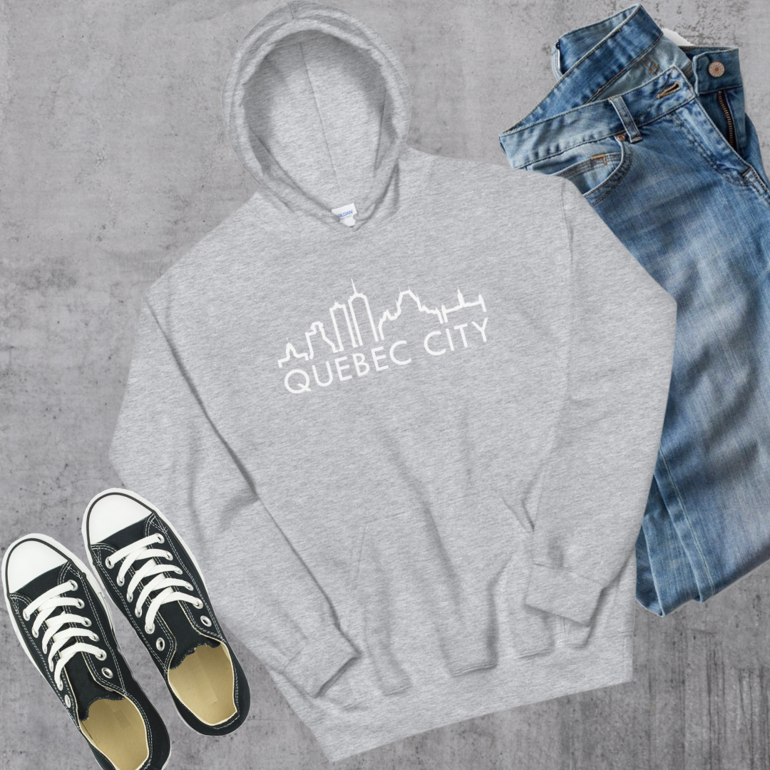 Quebec Skyline Hoodie