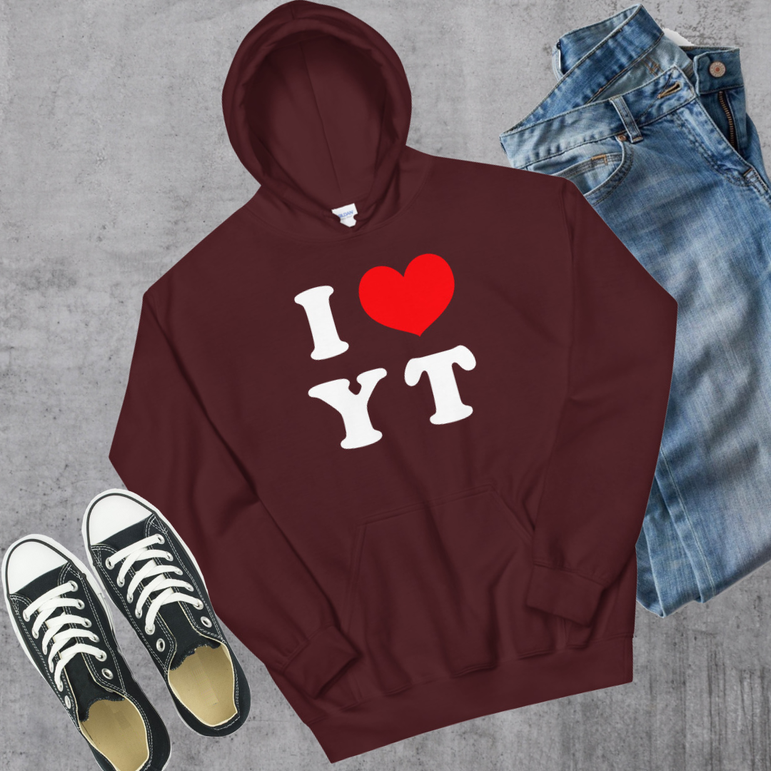 I ❤️ YT Hoodie
