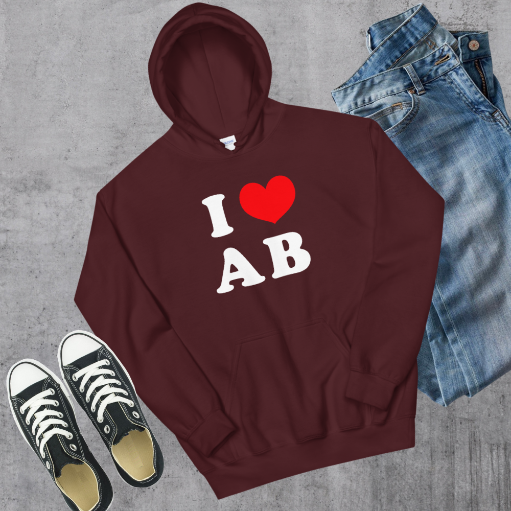 I ❤️ AB Hoodie