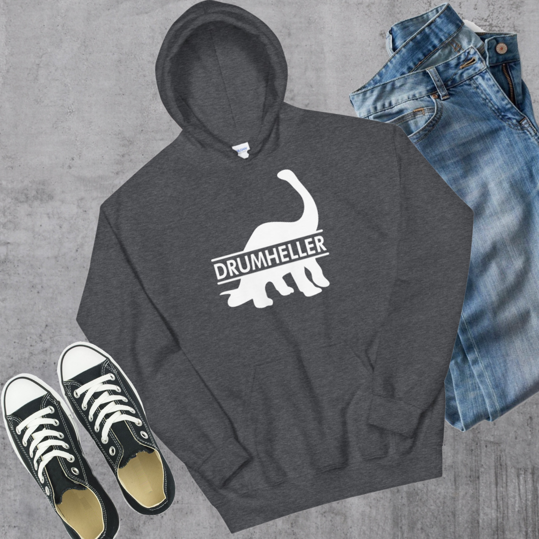Drumheller Long Neck Dino Hoodie