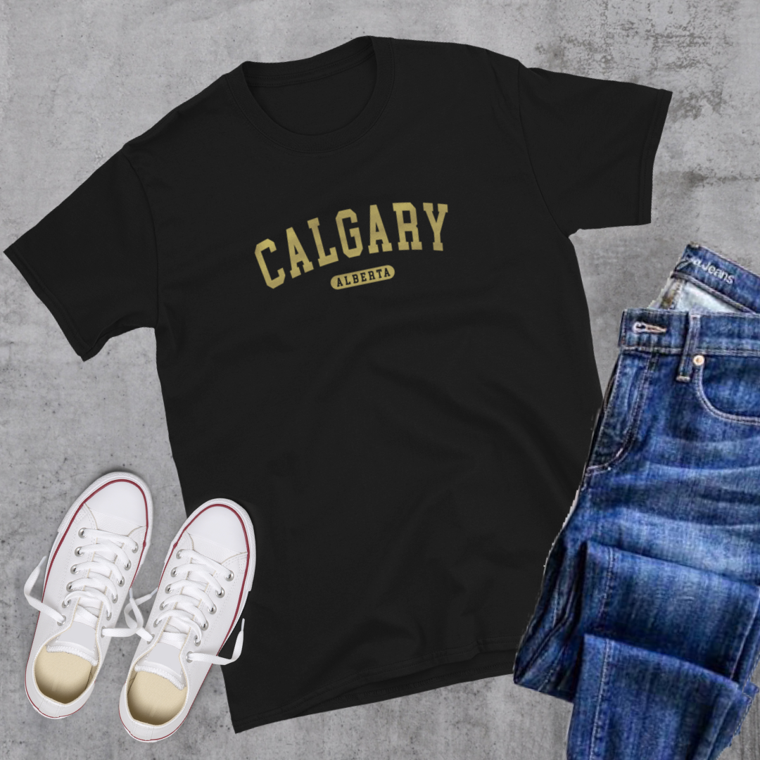 Calgary College Gold Tee