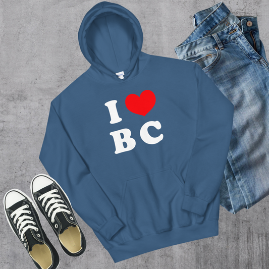 I ❤️  BC Hoodie
