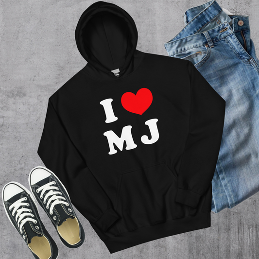 I ❤️  MJ Hoodie